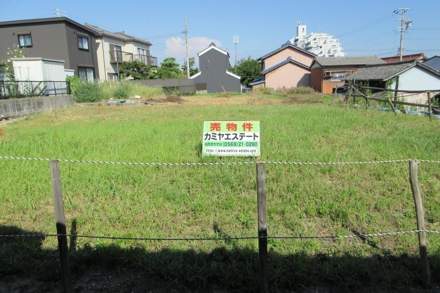 売土地　半田市乙川八幡町1丁目　