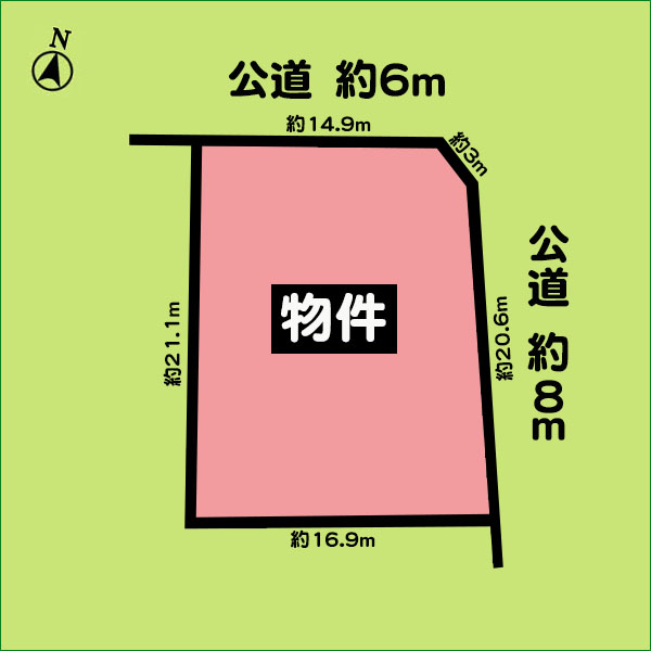 売土地　半田市桐ケ丘３丁目