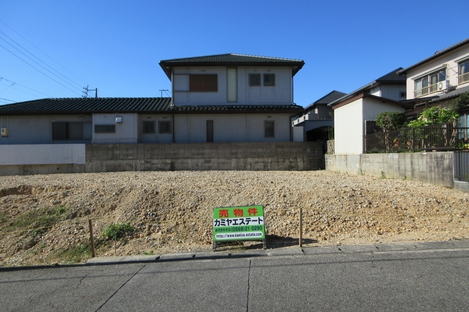 売土地　半田市桐ケ丘３丁目