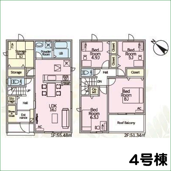 新築分譲住宅　半田市瑞穂町７丁目　第１期　４号棟　全４棟