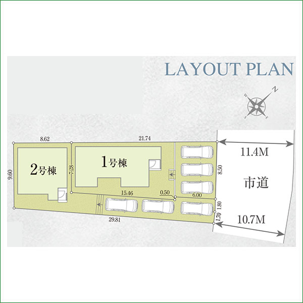新築分譲住宅 半田市柊町4丁目 01期 2号棟 全2棟